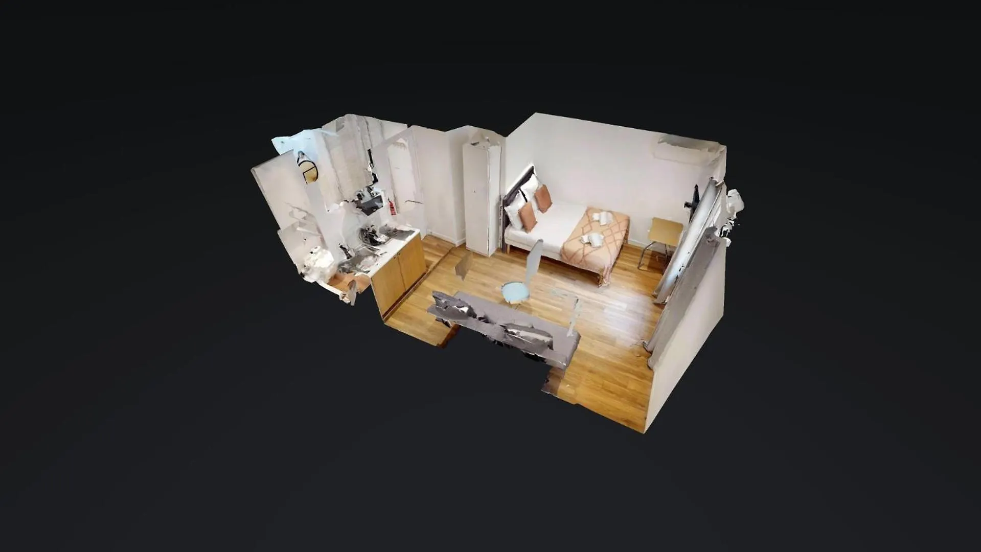 Appartement 135 Suite Franck - Charmant Studio A Paris